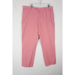 Peter Millar Crown Cool‎ Pants Mens 42 Pink Chino Pockets Soft Preppy Casual